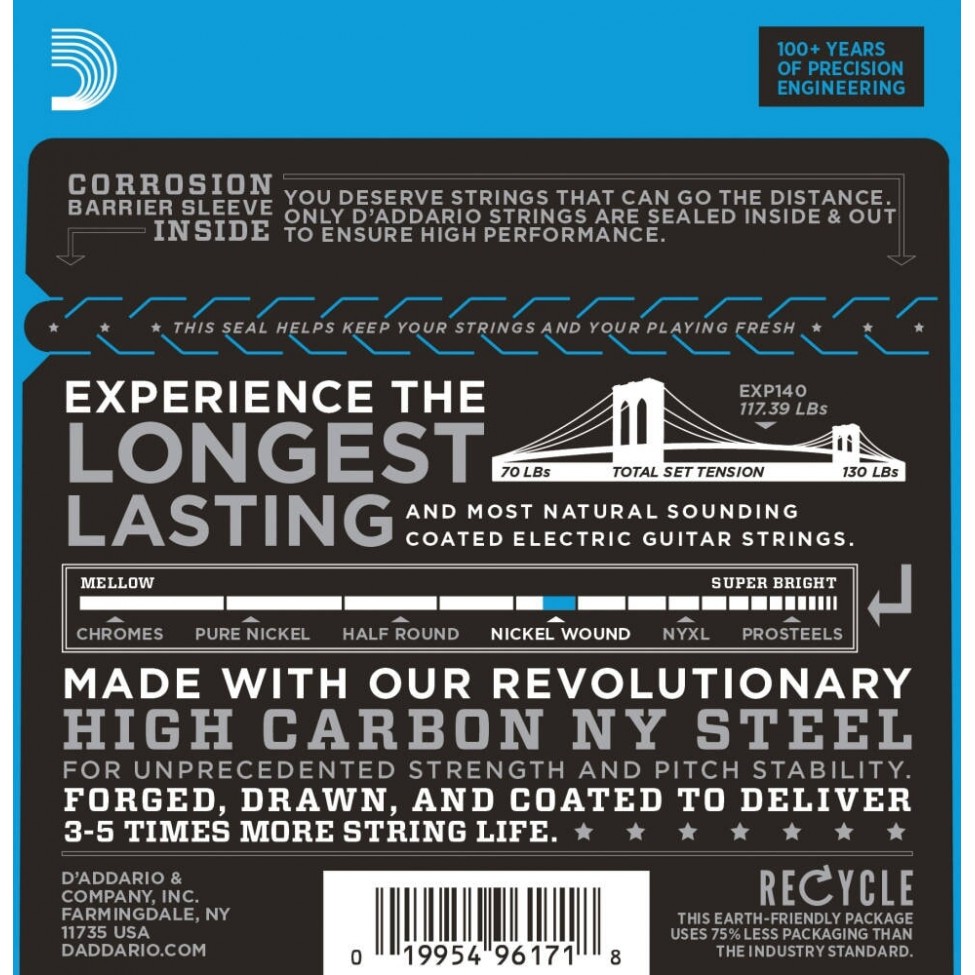 D'ADDARIO EXP140 NY