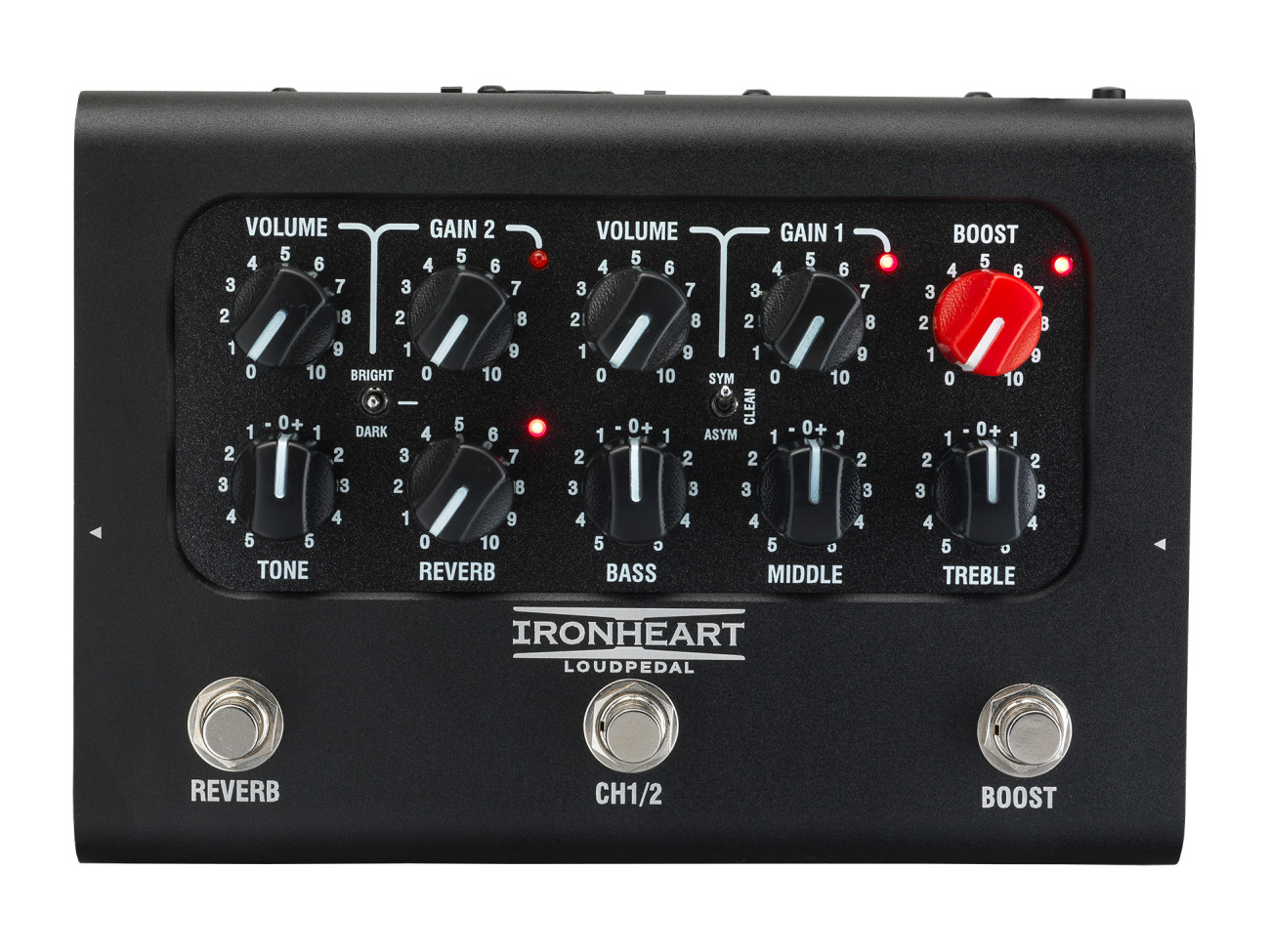 LANEY BCC-LOUDPEDAL-IMM - WZMACNIACZ DWUKANAŁOWY 60W - Riff