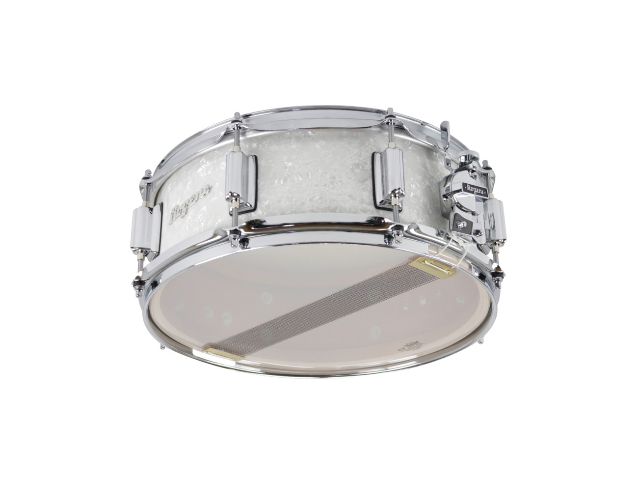 Rogers Pds-Pt0514 (Wmp) • Rogers Powertone White Marine Pearl Werbel 14X5"