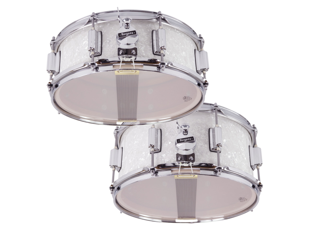 Rogers Pds-Pt0514 (Wmp) • Rogers Powertone White Marine Pearl Werbel 14X5"