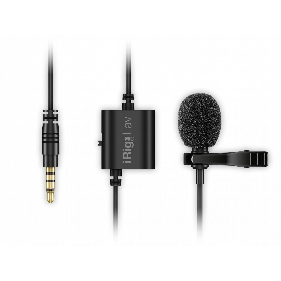 IK IRIG MIC LAV mikrofon pojemnościowy elektretowy