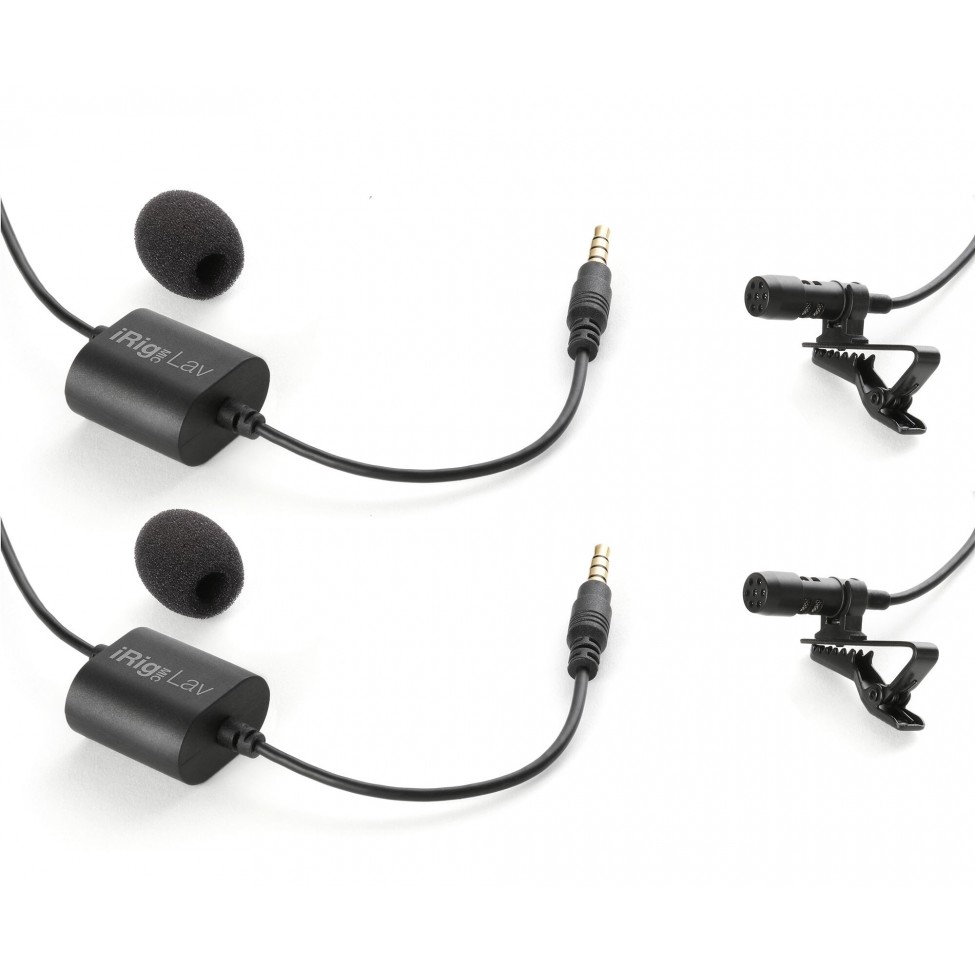 IK MULTIMEDIA IRIG MIC LAV 2 PACK  zestaw mikrofonów
