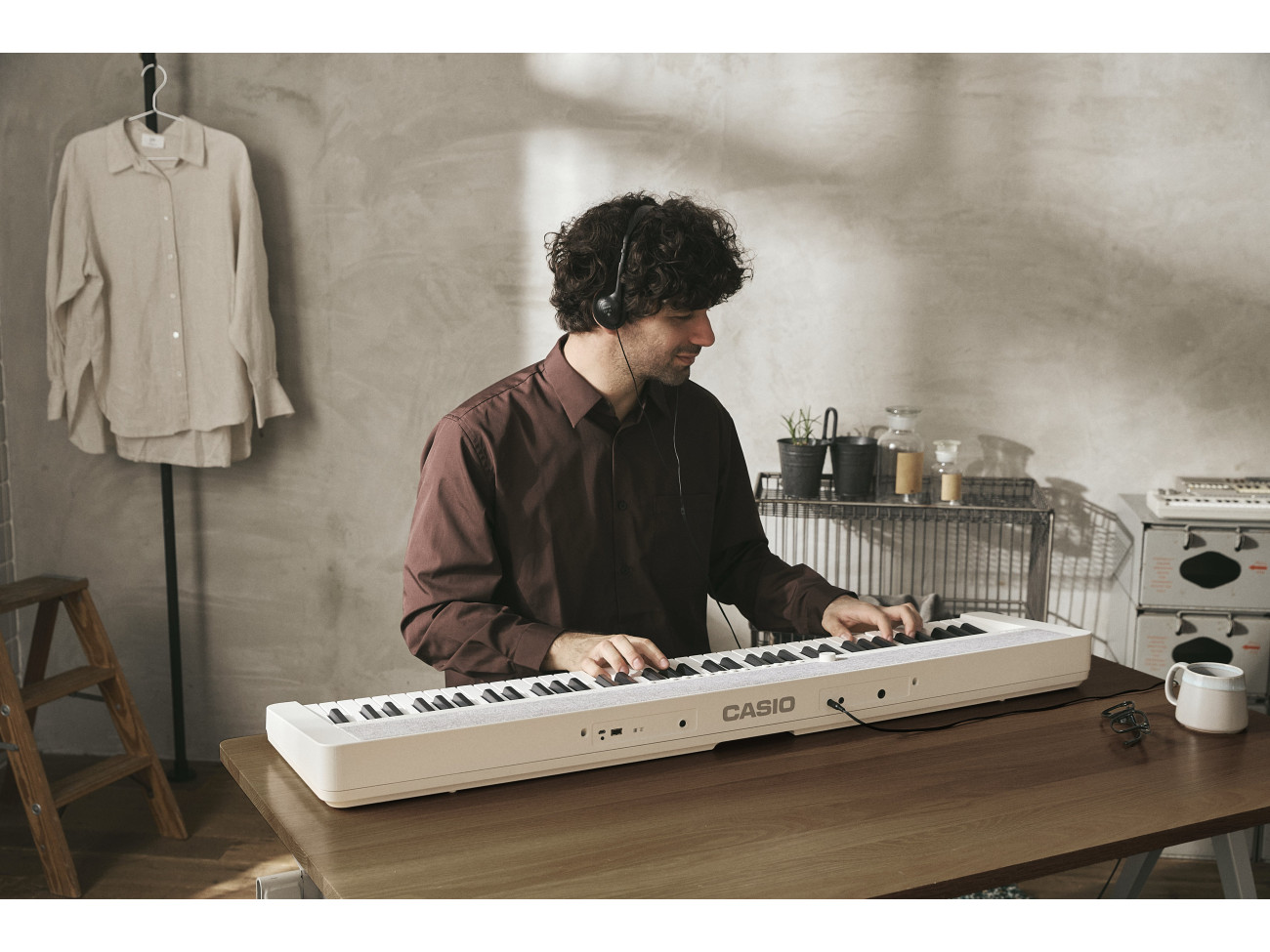 CASIO CT-S1-76 WE + STATYW - Riff.net.pl