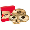 SABIAN 2500587 X B PROMO AAX X-PLOSION SET 14/16/18/21 BRILLIANT - ZESTAW TALERZY