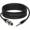 KLOTZ M1FP1K0500 kabel mikrofonowy XLR/Jack 5 m 