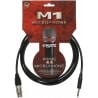 KLOTZ M1FP1K0500 kabel mikrofonowy XLR/Jack 5 m 