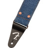 FENDER x WRANGLER LOGO DENIM STRAP INDIGO - PASEK DO GITARY
