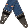 FENDER x WRANGLER LOGO DENIM STRAP INDIGO - PASEK DO GITARY