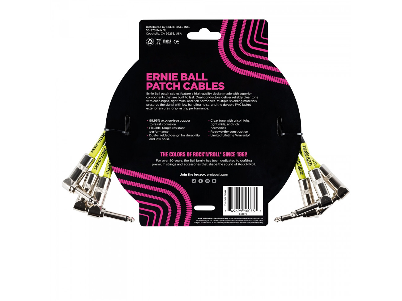 Ernie Ball Eb 6075