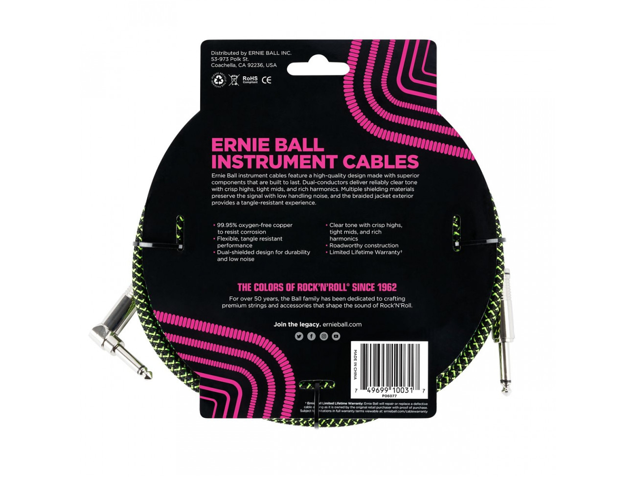 Ernie Ball Eb 6077