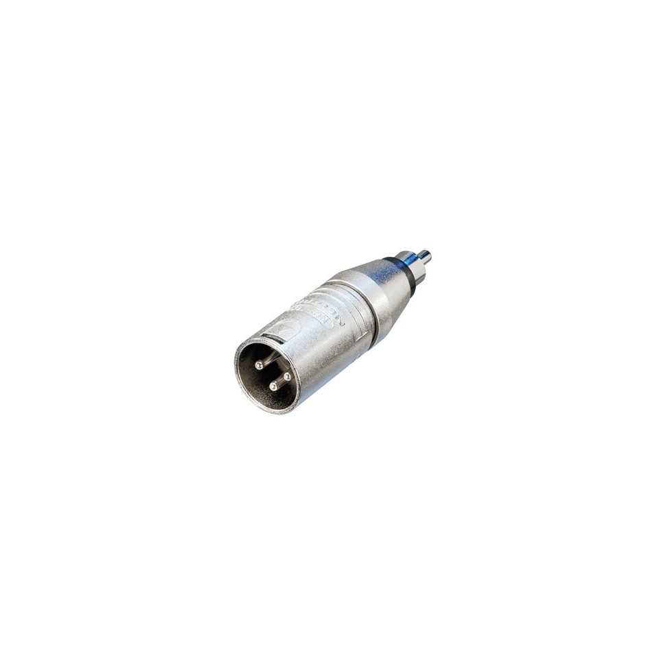 NEUTRIK NA2MPMM przejściówka / adapter XLR męski - wtyk RCA (Cinch)