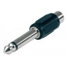 ALPHA AUDIO adapter / przejściówka RCA (Cinch) - duży Jack mono