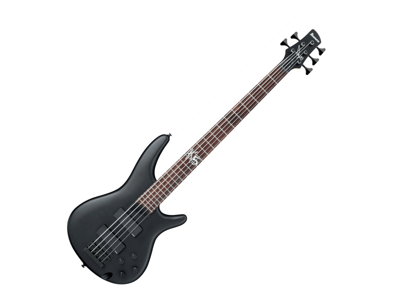 ibanez K5 5弦ベース Ibanez K5 Bass Guitar, Black Flat | Polska