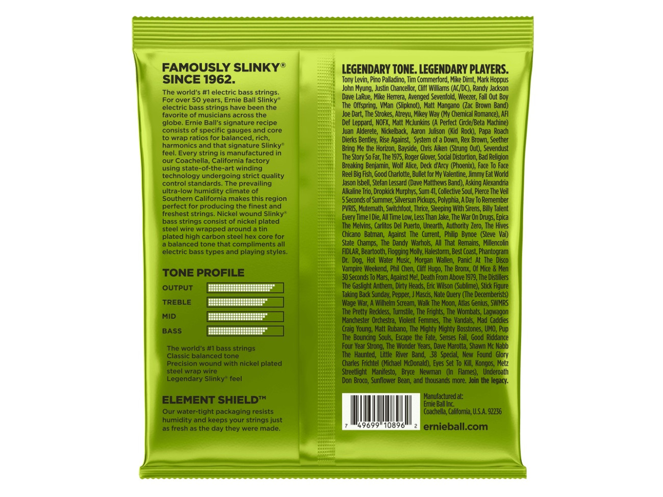 Ernie Ball Eb 2856