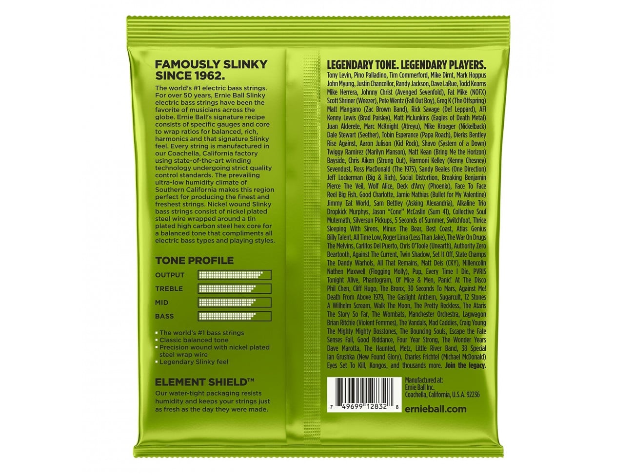 Ernie Ball Eb 2832