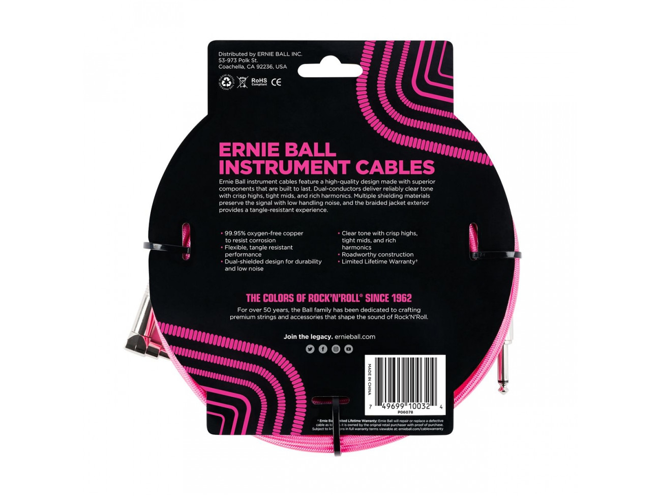 Ernie Ball Eb 6078