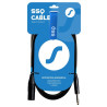 SSQ JSXM1 - KABEL JACK STEREO - XLR M - 1M