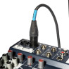 SSQ JSXM3 PRO - XLR MĘSKI - JACK STEREO 6,3mm NEUTRIK