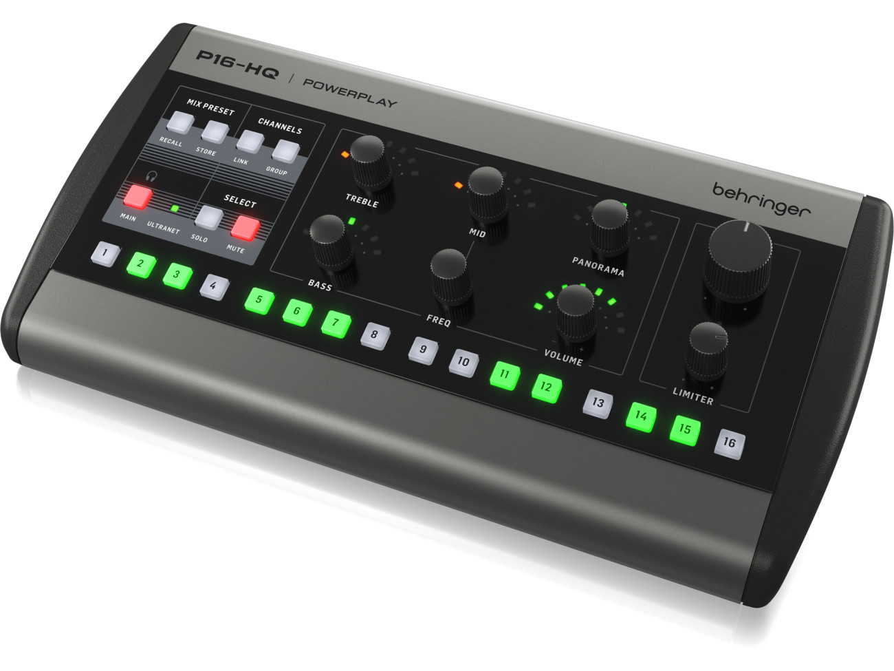 BEHRINGER P16-HQ - 16-KANAŁOWY CYFROWY MIKSER OSOBISTY - Riff.net.pl