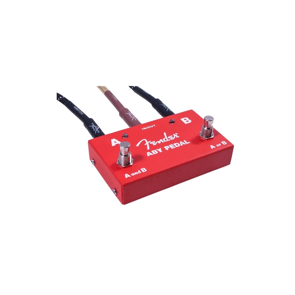 FENDER 2 SWITCH ABY PEDAL FABY przełącznik 2 kanałowy ABY