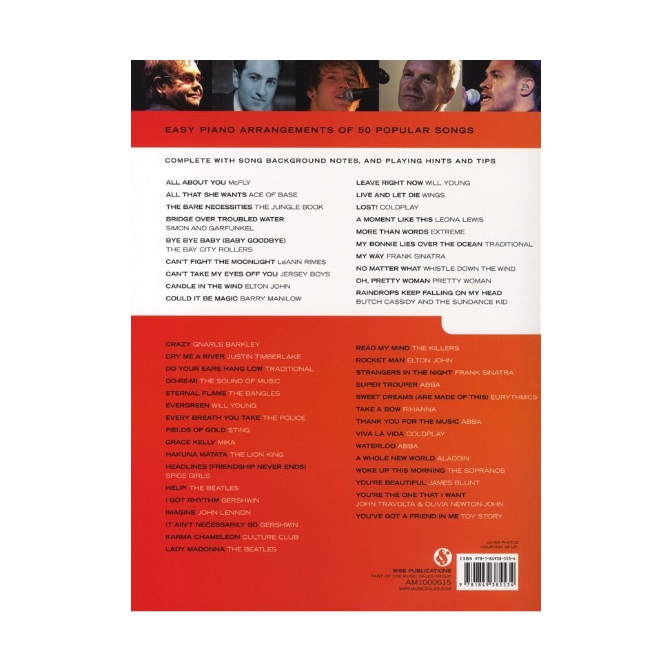 PWM 50 HIT SONGS PIANO COLLECTION