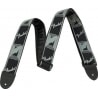 FENDER 2" MONO STRAP BLK/LT GREY/DK. GRE pasek gitarowy