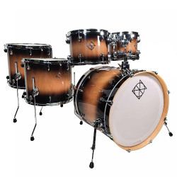 Dixon Fuse Maple Black Burst 10/12/14/16/22"