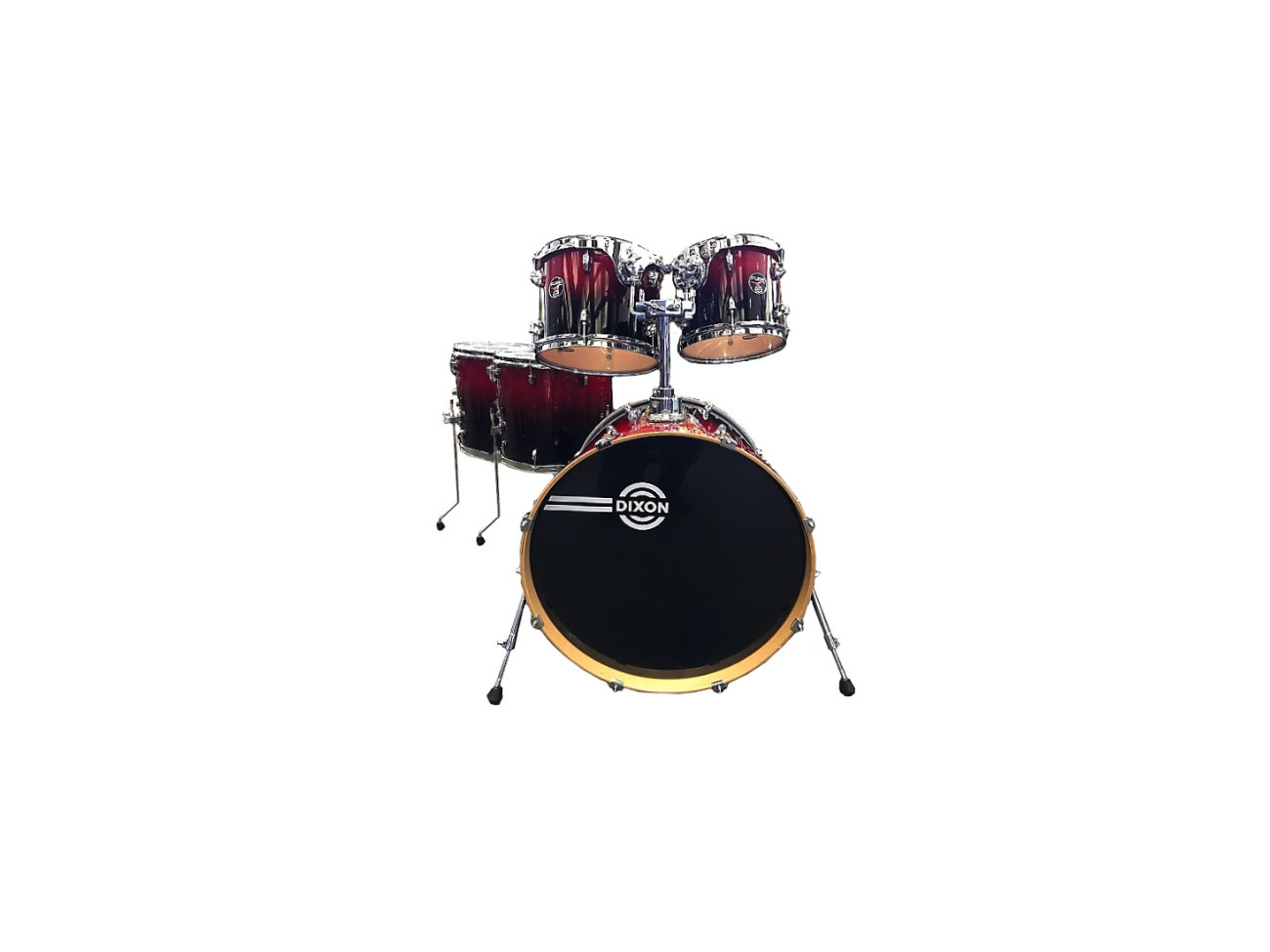 Dixon Fuse Maple Candy Apple Red 10/12/14/16/22