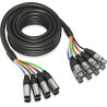 BEHRINGER GMX-500 KABEL 8 X XLR F - 8 X XLR M 5M
