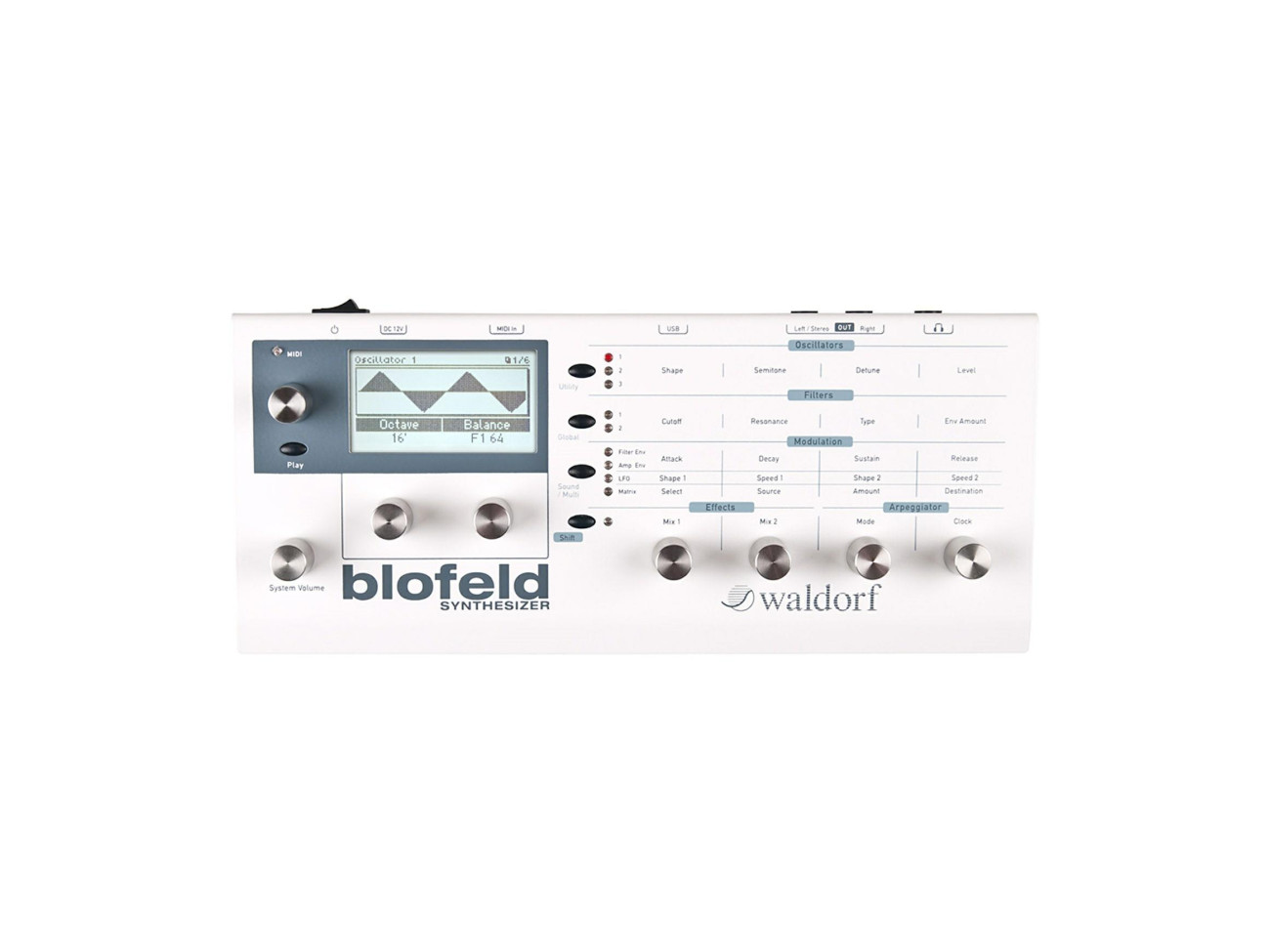 Waldorf Blofeld Desktop White