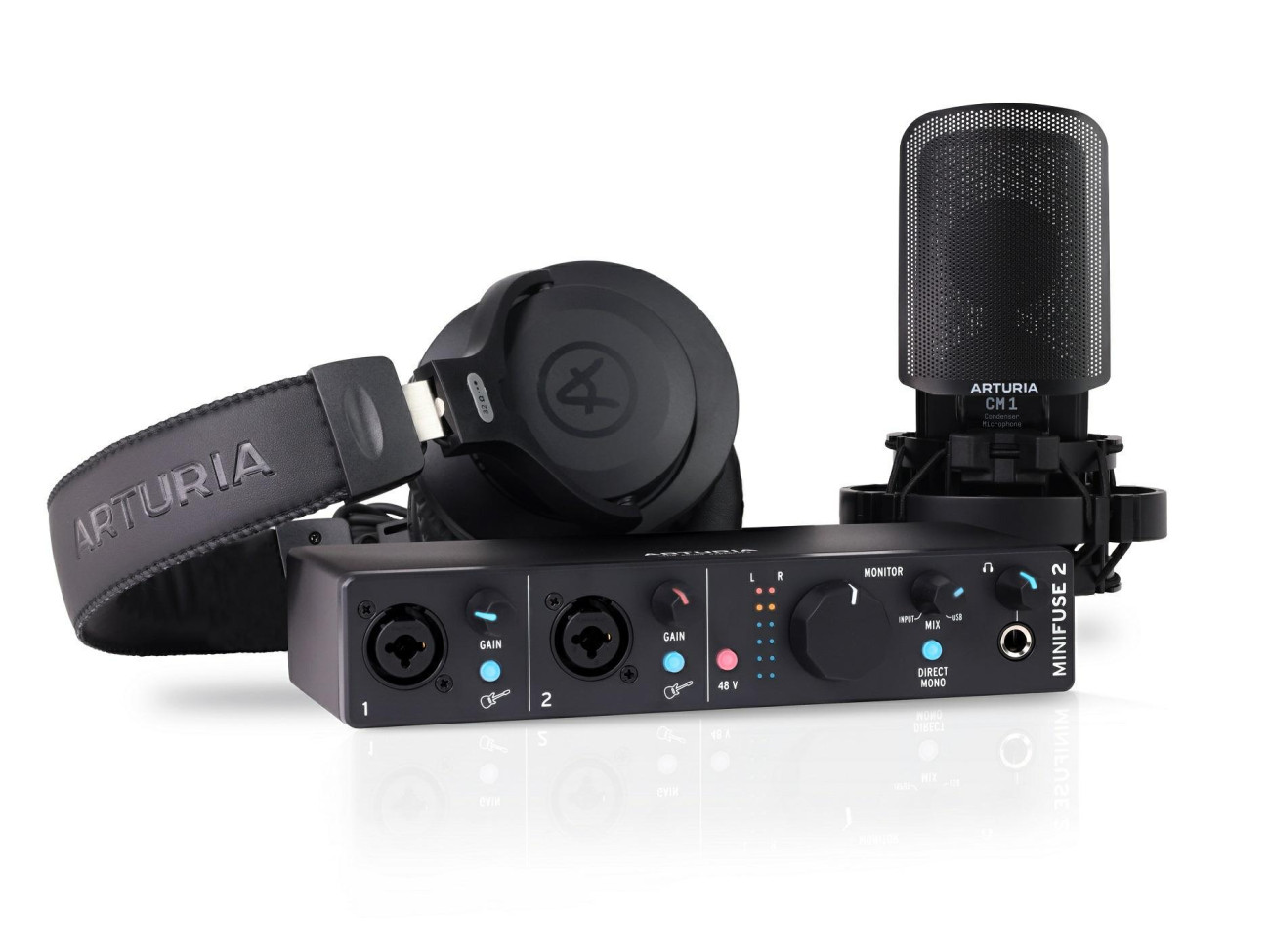 Arturia Minifuse Recording Pack Black