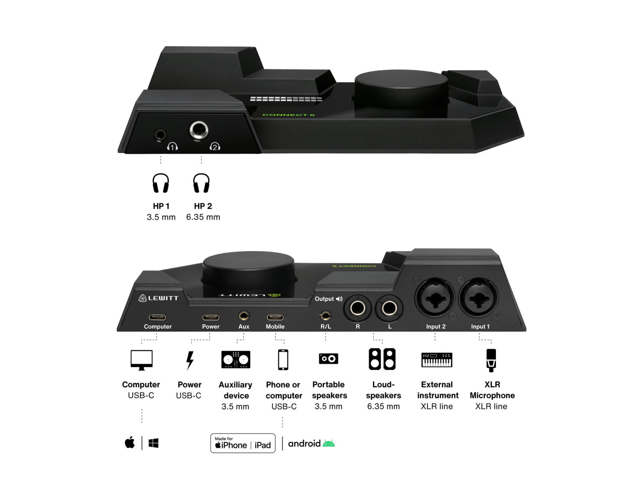 Lewitt Connect 6