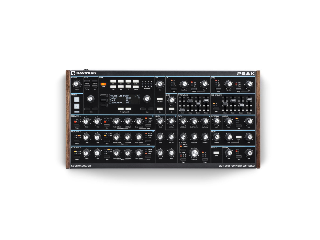 DTM・DAW Novation Peak big_PEAK-Elevated-front-HR.jpg