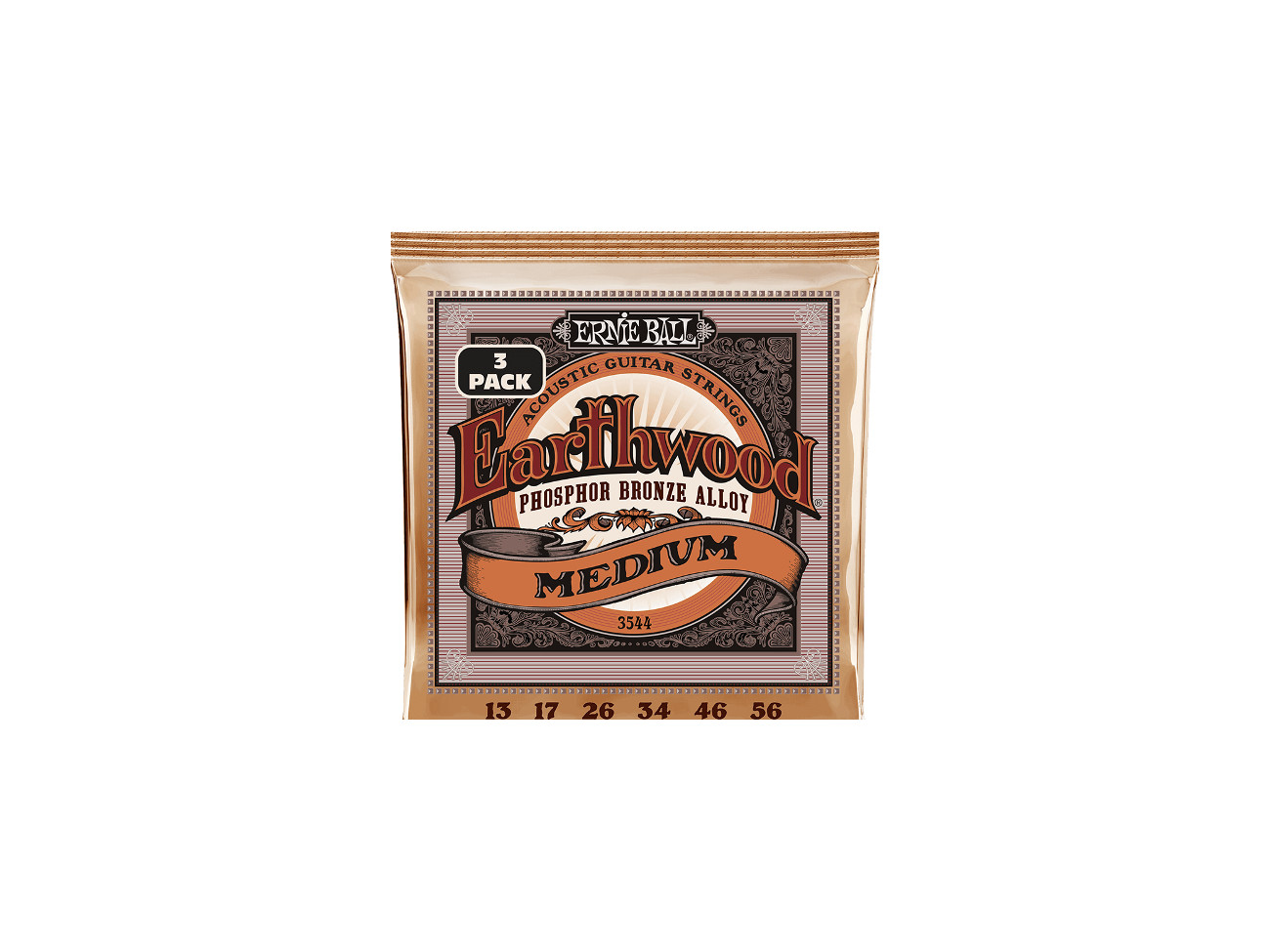 Ernie Ball Eb 3544 Komplet Strun Do Gitary Akustycznej