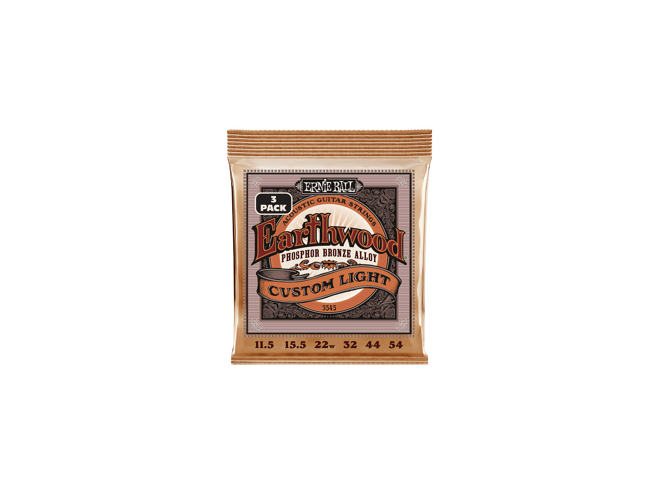 Ernie Ball Eb 3545 Komplet Strun Do Gitary Akustycznej