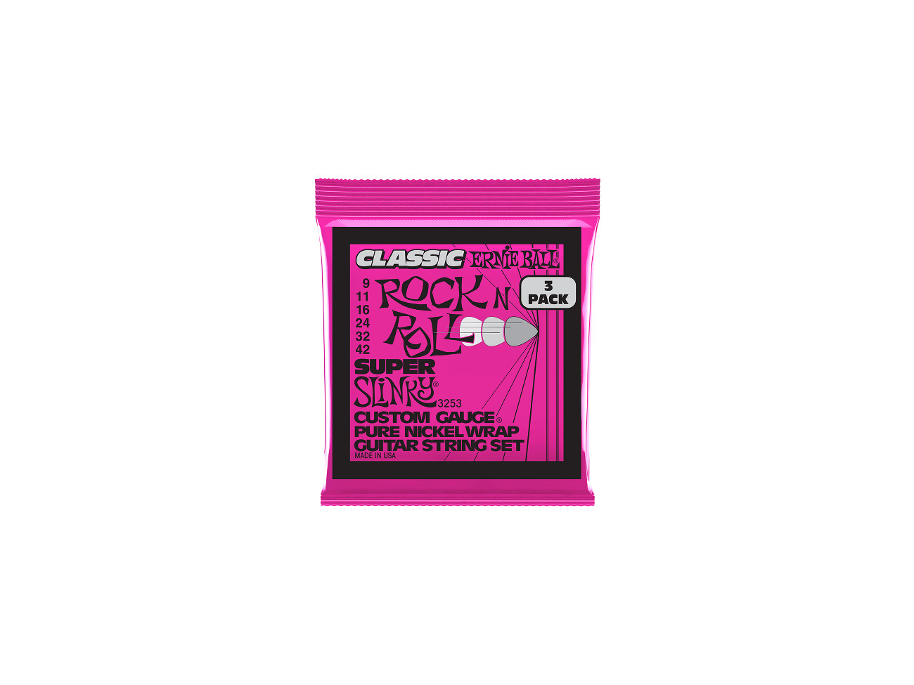 Ernie Ball Eb 3253 Komplet Strun Do Gitary Elektrycznej