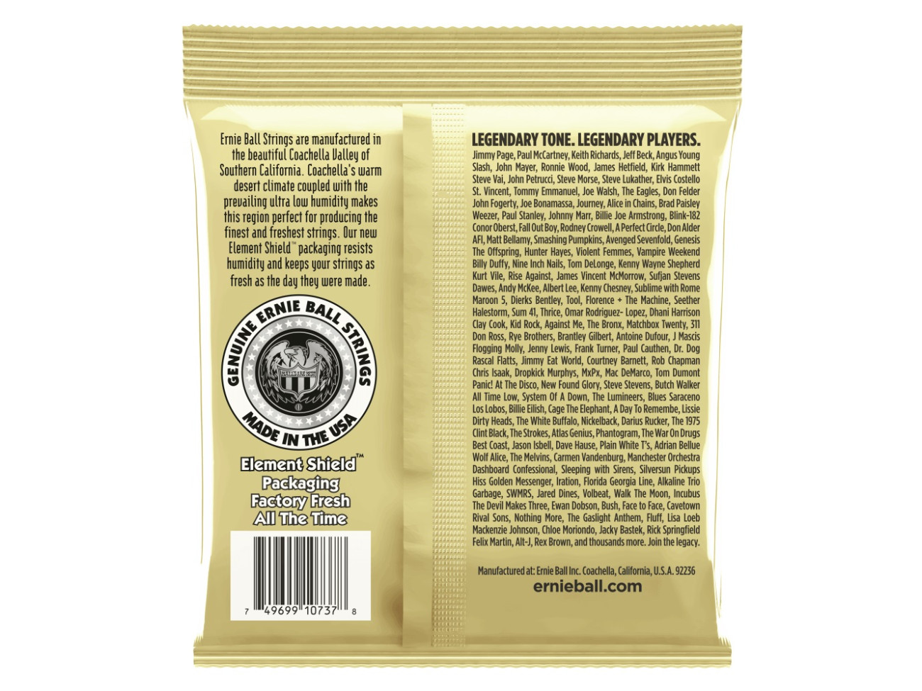 Ernie Ball Eb 2013 Komplet Strun Do Gitary Akustycznej