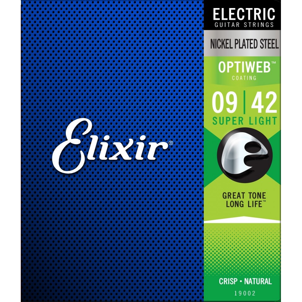 ELIXIR OPTIWEB 0942 19002 struny do gitary elektrycznej