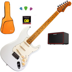 JET JS-300 OW SSS - ZESTAW PRZENOŚNY - GITARA WZMACNIACZ I AKCESORIA