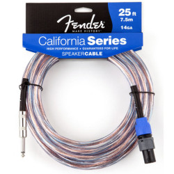 FENDER 25 14GA SPK CBL 1/4...