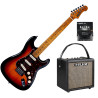 ZESTAW - JET JS-300 SB SSS + NUX MIGHTY 8BT + BE JOE/KLOTZ 3M - GITARA ELEKTRYCZNA ZE WZMACNIACZEM I KABLEM