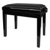 BE JOE PB10 BLACK GLOSS BLACK VINYL - ŁAWA DO PIANINA / KEYBOARDU