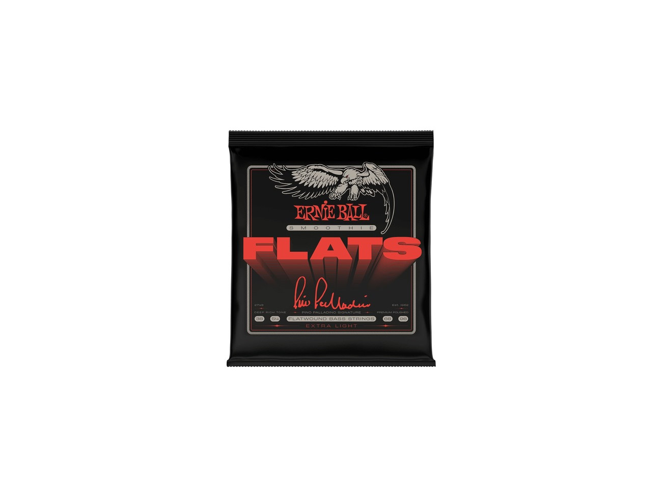 Ernie Ball Eb 2748 Komplet Strun Do Gitary Basowej