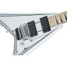 JACKSON RRX24 MN -SN WHT W BLK PNS - GITARA ELEKTRYCZNA