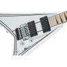 JACKSON RRX24 MN -SN WHT W BLK PNS - GITARA ELEKTRYCZNA
