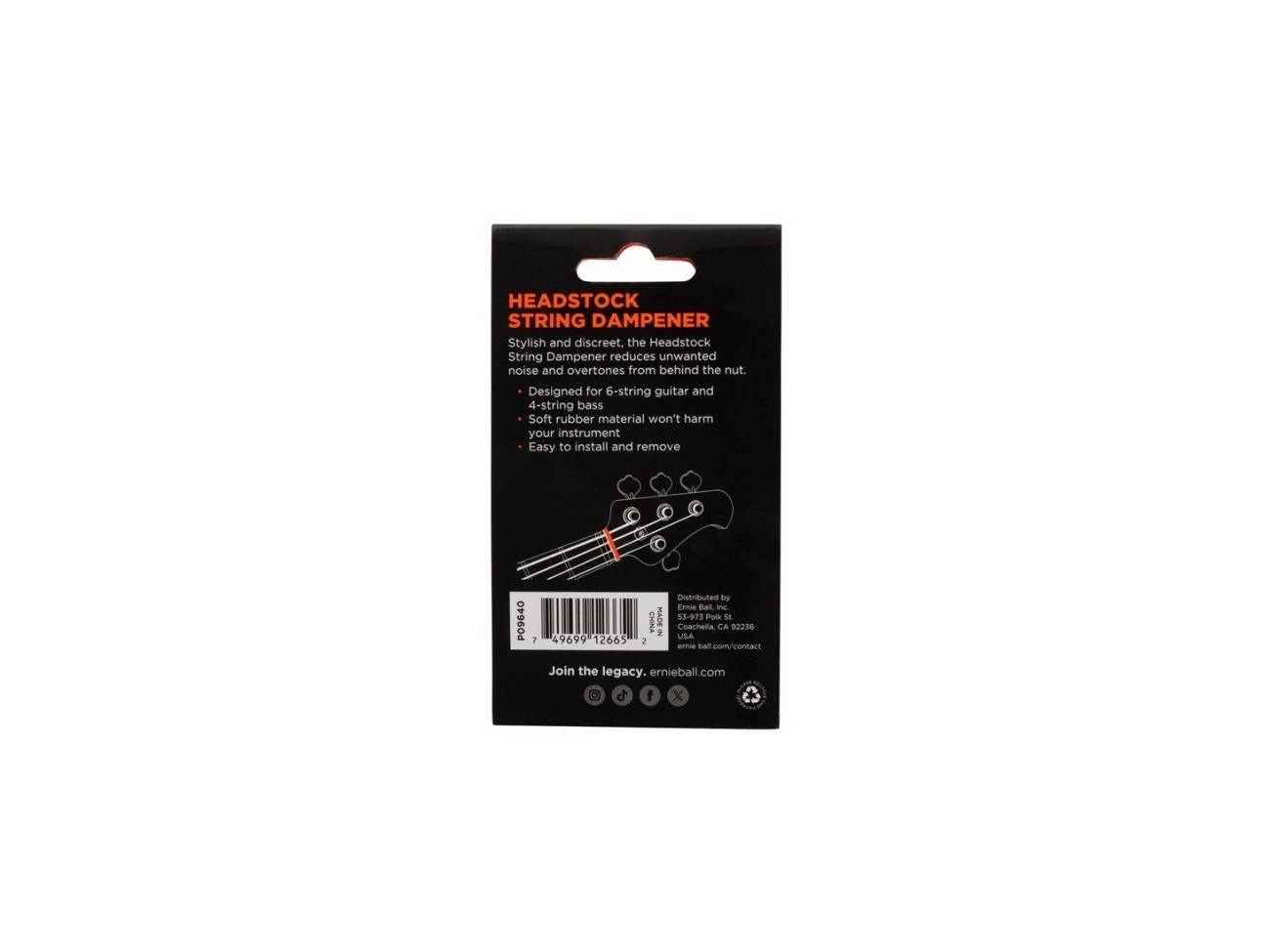 Ernie Ball Eb 9640 Uchwyt Do Piórek Gitarowych