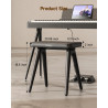 DONNER DKB 100 - ŁAWA DO PIANINA / KEYBOARDU
