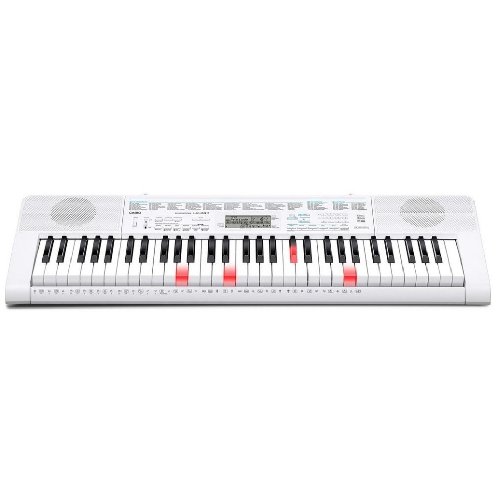 CASIO LK-247 keyboard z podświetlaną klawiaturą
