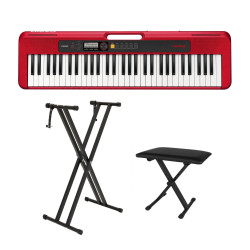 KEYBOARD CASIO CT-S200 RD +...