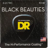 DR BKE 10-46 BLACK BEAUTIES - CZARNE STRUNY DO GITARY ELEKTRYCZNEJ